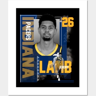 Indiana Pacers Jeremy Lamb 26 Posters and Art